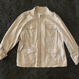 Caslon Front Pocket Utility Jacket